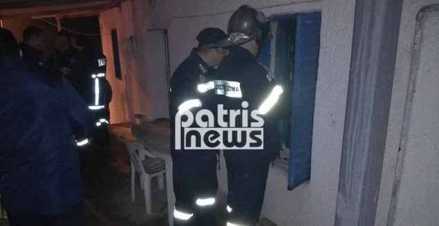 Τραγικό τέλος για 73χρονη στην Ηλεία – Αναψε τζάκι για να ζεσταθεί και κάηκε μέσα στο σπίτι της (εικόνες)